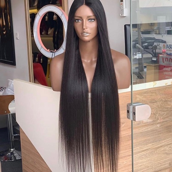 Pre-plucked 180% Density Indian Straight Wig